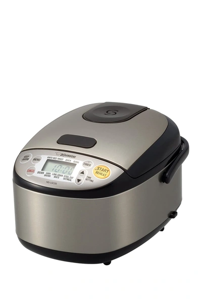 Zojirushi Micom Rice Cooker & Warmer In Stainless Black