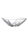 ORREFORS 'CATHEDRAL' LEADED CRYSTAL BOWL,7319677196545