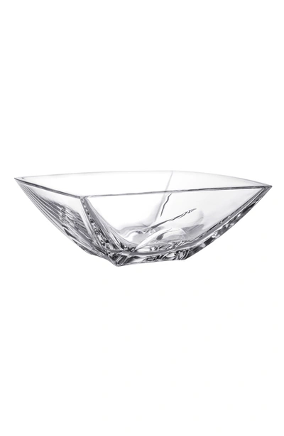 Orrefors 'cathedral' Leaded Crystal Bowl In Clear