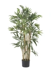 Nearly Natural 3ft Multi Bambusa Bamboo Silk Tree In Green
