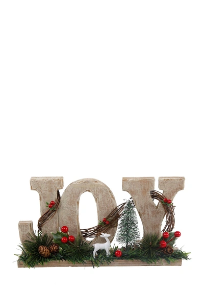 Flora Bunda 12" Joy Sign In Brown/green