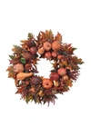 Nearly Natural Orange 28 In Fall