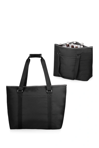 Picnic Time Tahoe Xl Cooler Tote Bag In Black