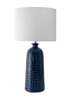Nuloom Flint Ceramic 30" Table Lamp In Navy