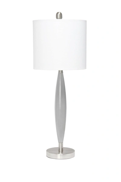 Lalia Home Stylus Table Lamp In Gray