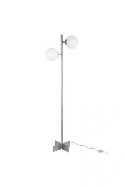 Addison And Lane Twee Floor Lamp In Silver