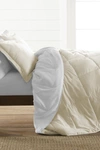 Ienjoy Home Treat Yourself To The Ultimate Down Alternative Reversible 3-piece Comforter Set In White