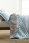 Ienjoy Home Treat Yourself To The Ultimate Down Alternative Reversible 3-piece Comforter Set In Aqua