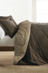Ienjoy Home Treat Yourself To The Ultimate Down Alternative Reversible 3-piece Comforter Set In Taupe Chocolate
