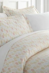 IENJOY HOME HOMESPUN IENJOY HOME PREMIUM ULTRA SOFT FALL FOLIAGE PATTERN 3-PIECE DUVET COVER SET,842933164912