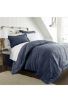 Ienjoy Home California King Premium Bed In A Bag In Navy