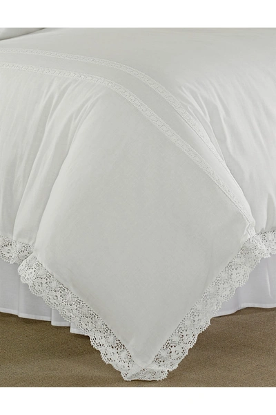 Laura Ashley Annabella White King Comforter Set