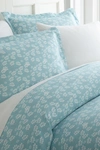 Ienjoy Home Premium Ultra Soft Wheatfield Pattern 3-piece Duvet Cover Full/queen Set In Pale Blue