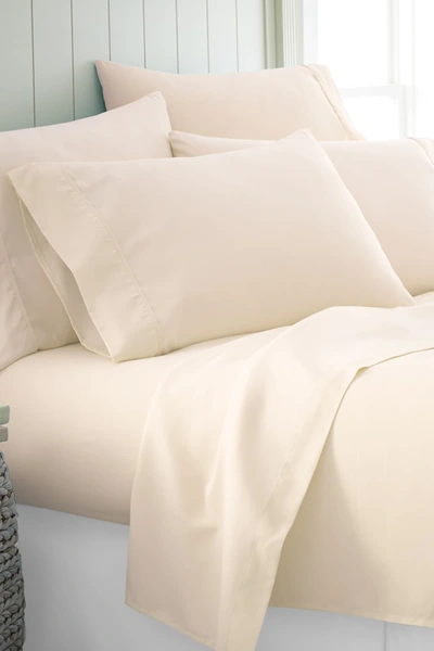 Ienjoy Home Home Spun Microfiber Bed Sheet Set In Ivory