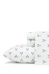 Eddie Bauer Eddies Oar Cotton Full Sheet Set Bedding In Blue