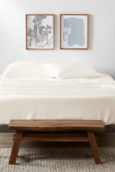 Ienjoy Home The Home Spun Ivory 4-piece Luxury Bed Sheet Set In Ivory