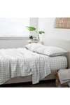 Ienjoy Home Home Collection Premium Ultra Soft Country Plaid Pattern 4-piece Bed Sheets Set In Light Gray