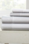 Ienjoy Home Elegant Pinstriped Pattern 4-piece Sheet Set In Light Gray