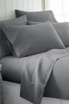 Ienjoy Home Home Spun Microfiber Bed Sheet Set In Gray