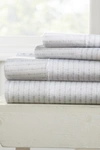 Ienjoy Home Elegant Beaded Arrows Pattern 4-piece Sheet Set In Light Gray