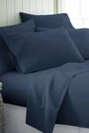 Ienjoy Home Home Spun Microfiber Bed Sheet Set In Navy