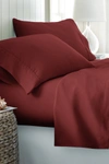 Ienjoy Home Hotel Collection Premium Ultra Soft Bed Sheet Set In Burgundy