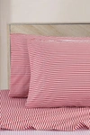 MELANGE HOME MAUVE STRIPE MAUVE KING SHEET SET,687145241330