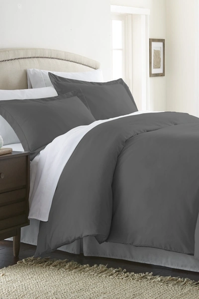 Ienjoy Home Premium Ultra Soft 3-piece Duvet Cover Set In Gray