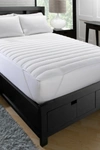 Ella Jayne Home Big & Soft Fiber Bed Cal King Mattress Pad In White