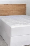 Climarest Candice Olson Cal King Cotton Jacquard Waterproof Mattress Pad In White