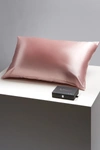 Blissy Mulberry Silk King Pillowcase In Pink