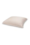 ALLIED HOME NIKKI CHU KING COTTON WHITE DOWN PILLOW WITH REMOVABLE COVER,815584020937