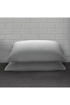 Ella Jayne Standard Cool N' Comfort Gel Fiber Pillow In Blue-white