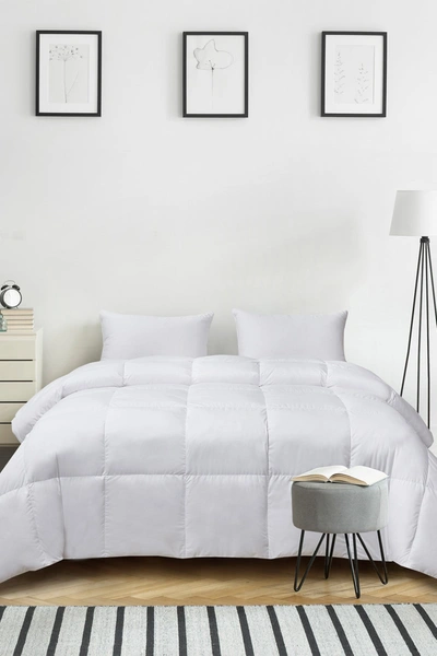 Blue Ridge Home Fashions Kathy Ireland Ultra-soft Nano-touch Light Warmth White Down Fiber Comforter