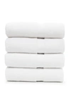 Linum Home Sinemis Terry 4-piece Bath Towel Set In White