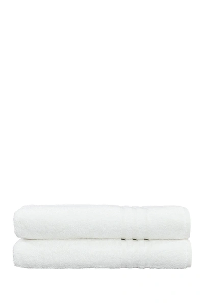 Linum Home Denzi Bath Towels In White