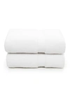 Linum Home Sinemis Terry Bath Towels In White
