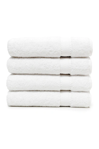 Linum Home Sinemis Terry Hand Towels In White