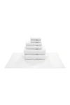 Linum Home Sinemis Terry 7-piece Towel Set In White