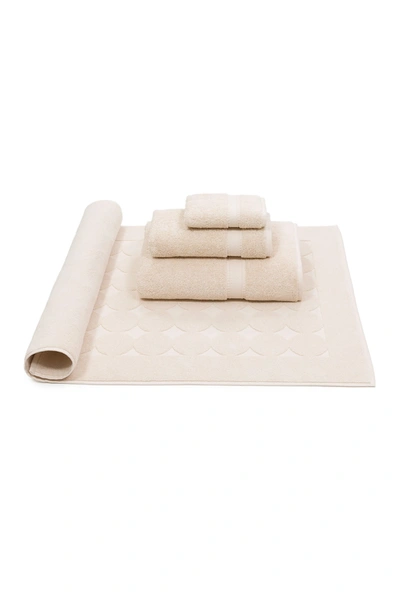 Linum Home Sinemis Terry 4-piece Towel Set In Beige