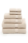 Linum Home Sinemis Terry 6-piece Towel Set In Beige