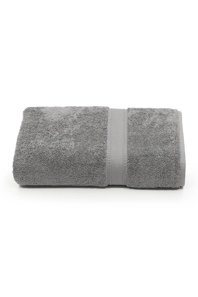 Linum Home Sinemis Terry Bath Towel In Dark Grey