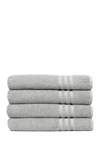 Linum Home Denzi Bath Towels In Grey