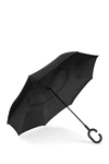 Shedrain Unbelievabrella Reversible Umbrella In Nord Blk/promdr