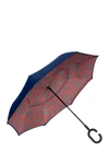 Shedrain Unbelievabrella Reversible Umbrella In Nord Ind/inga
