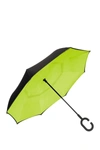 Shedrain Unbelievabrella Reversible Umbrella In Nord Blk/sapple