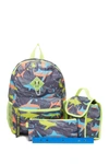 A D SUTTON & SONS SHARK PRINT BACKPACK,089305584897