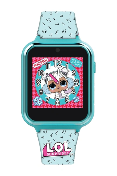 Accutime Kids' L.o.l. Surprise! Itime Interactive Smart Watch, 40mm In Blue