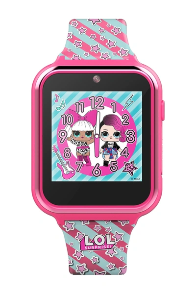 Accutime Kids' L.o.l. Surprise! Itime Interactive Smart Watch, 40mm In Pink