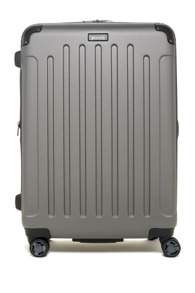 Heritage Travelware Renegade 28" Expandable 8-wheel Upright Suitcase In Silver